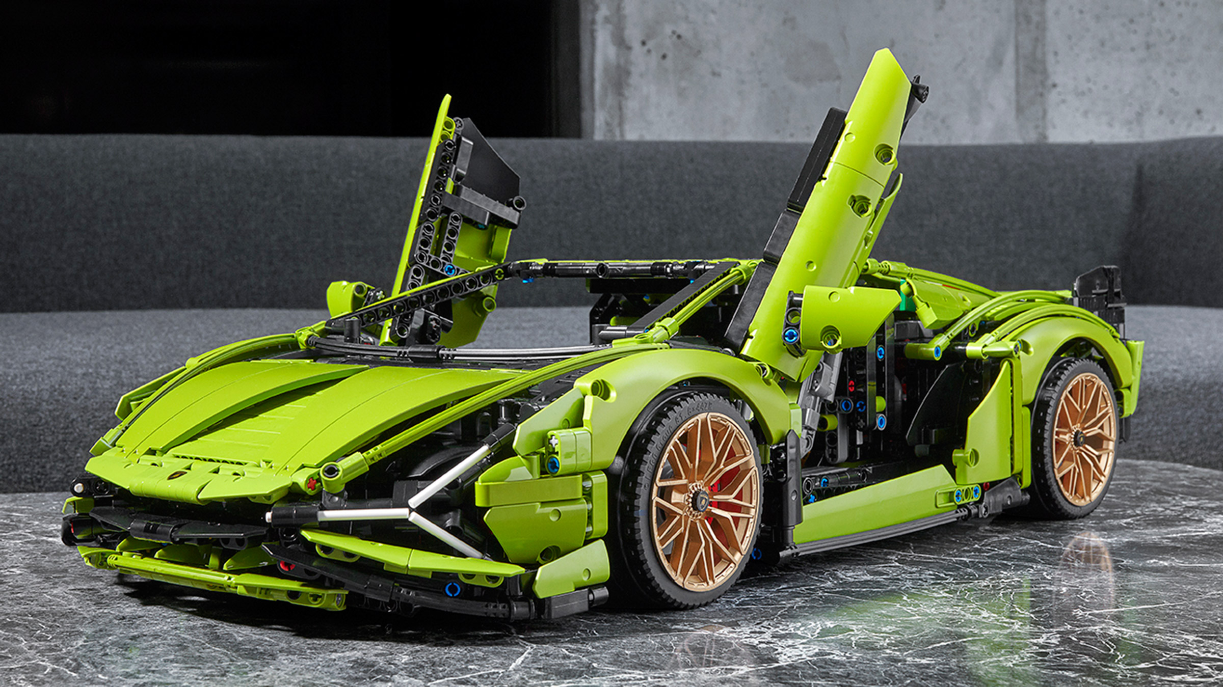 New Lego Lamborghini Sian blasts in with 3,696 pieces and 